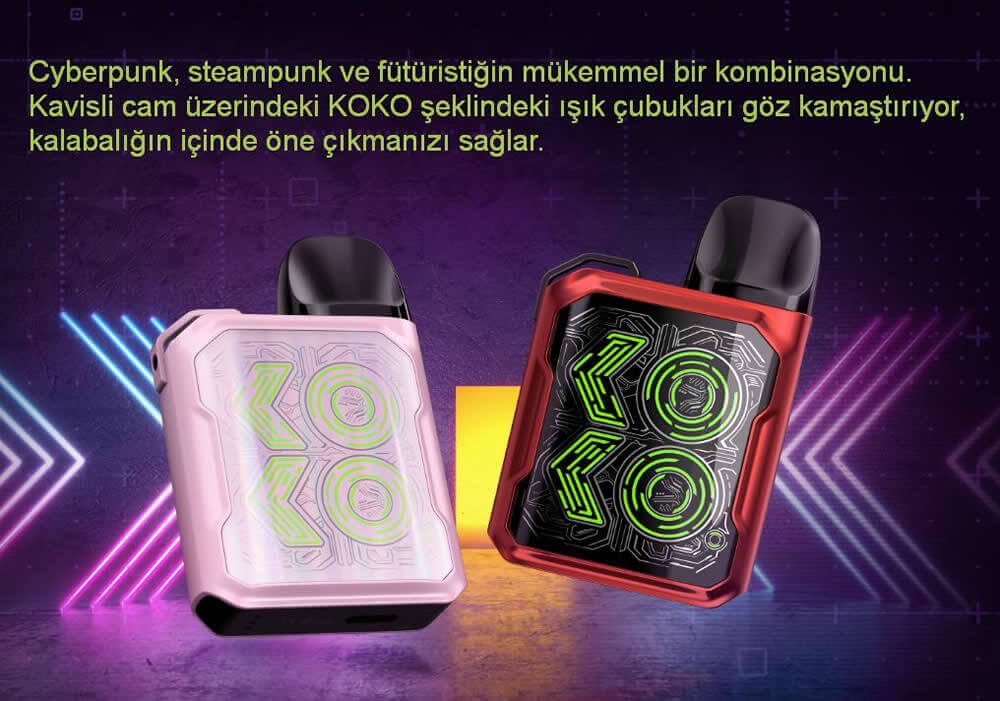 Uwell Caliburn GK2 Işıklı Tasarımı